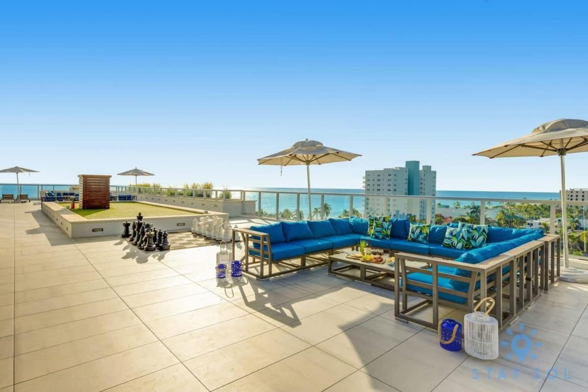 Near Beach - Rooftop Pool - Hot Tub - Broad-Walk ฮอลลีวูด ภายนอก รูปภาพ