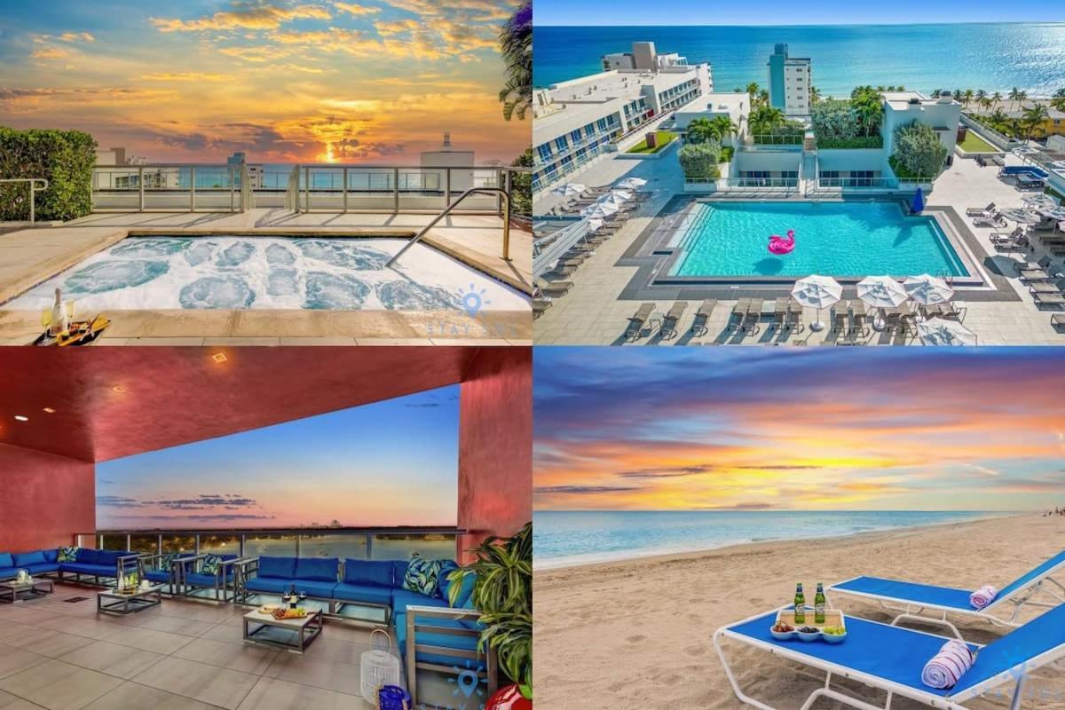 Near Beach - Rooftop Pool - Hot Tub - Broad-Walk ฮอลลีวูด ภายนอก รูปภาพ