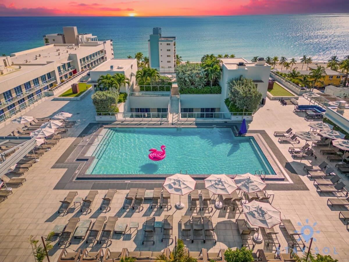 Near Beach - Rooftop Pool - Hot Tub - Broad-Walk ฮอลลีวูด ภายนอก รูปภาพ